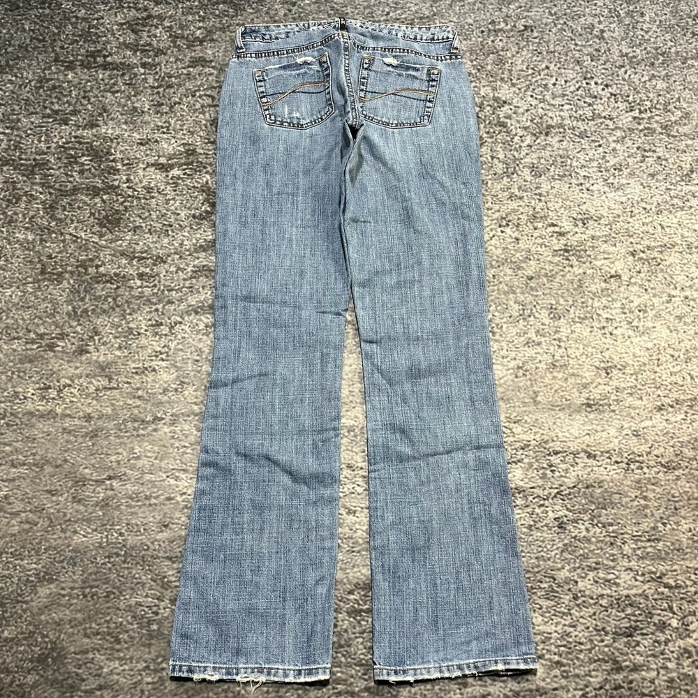 Wrangler Twenty X Jeans Womens 7/8 (31x34) Blue Boot Cut Low Rise Western Denim